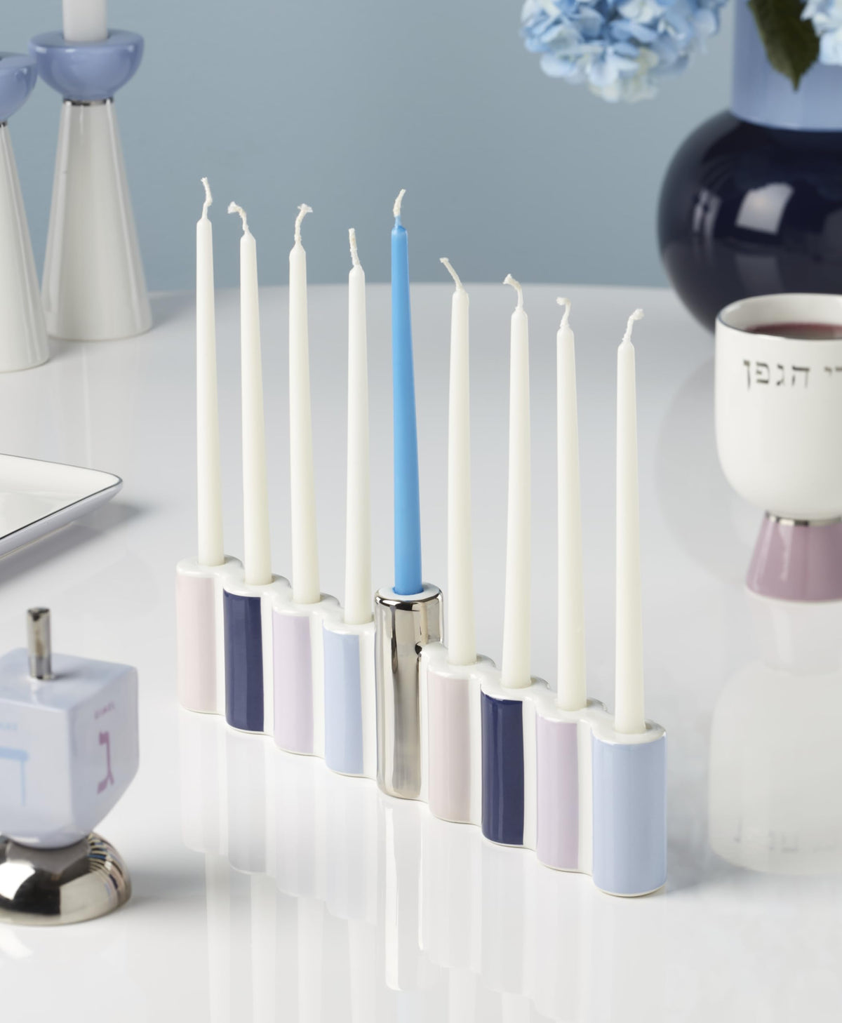 kate spade new york Oak Street Porcelain Hanukkah Menorah