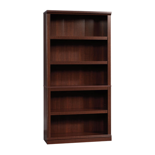 Sauder Miscellaneous Storage 5-Shelf Bookcase/ Book shelf, Select Cherry finish
