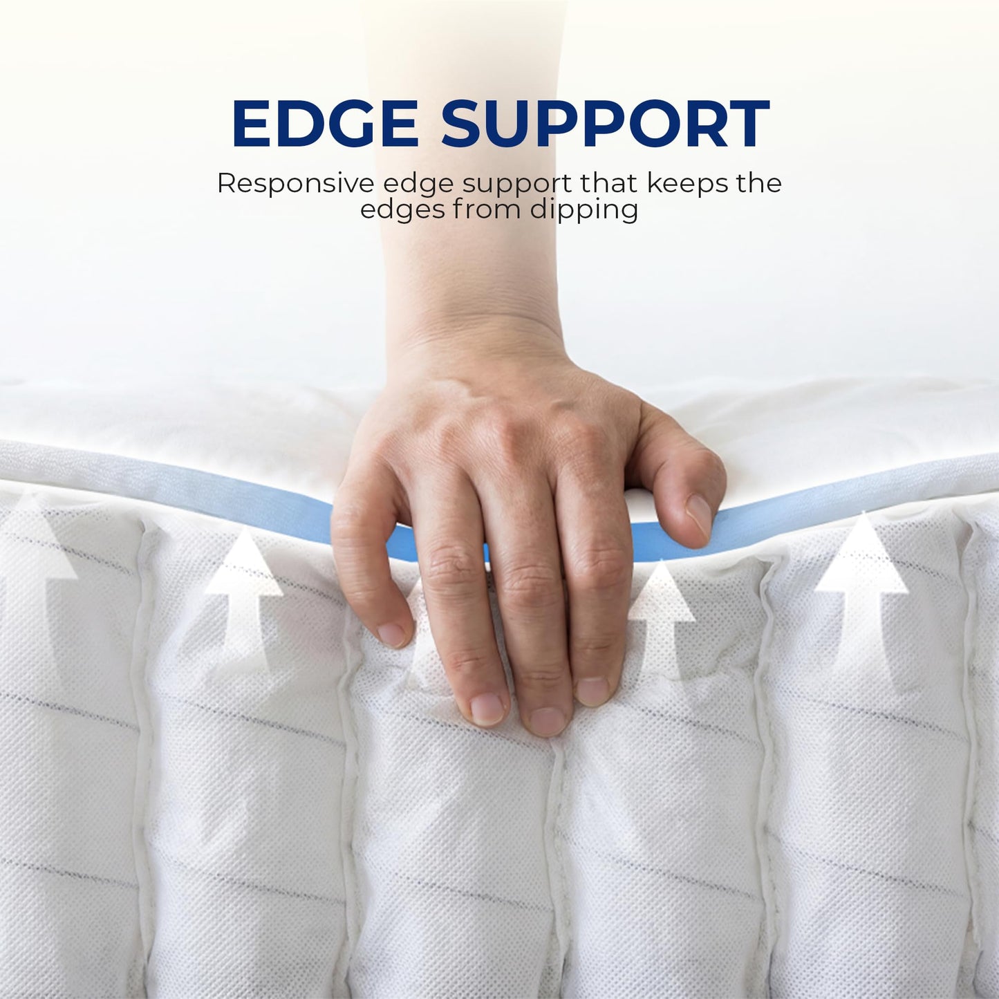 Neo Sleep Full Size Mattress, 10 Inch Hybrid Comfort & Supportive Mattress in a Box, Cooling Gel Memory Foam and Pocket Springs with Pressure Relief, CertiPUR-US Certified, Medium Feel