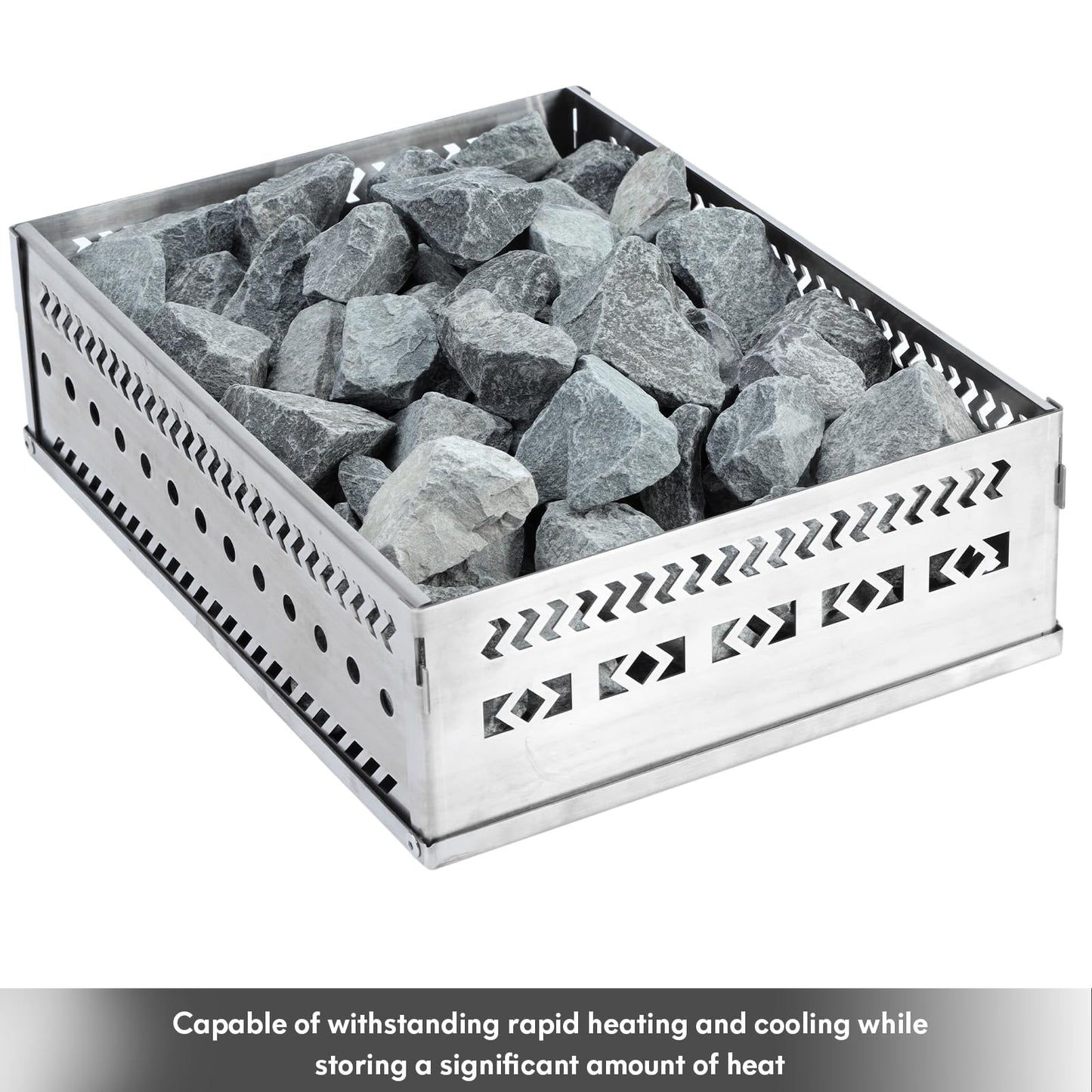 WILLOWYBE Sauna Stone Rock Grade A+ Roughly 35lb/16kg, Sauna Accessory