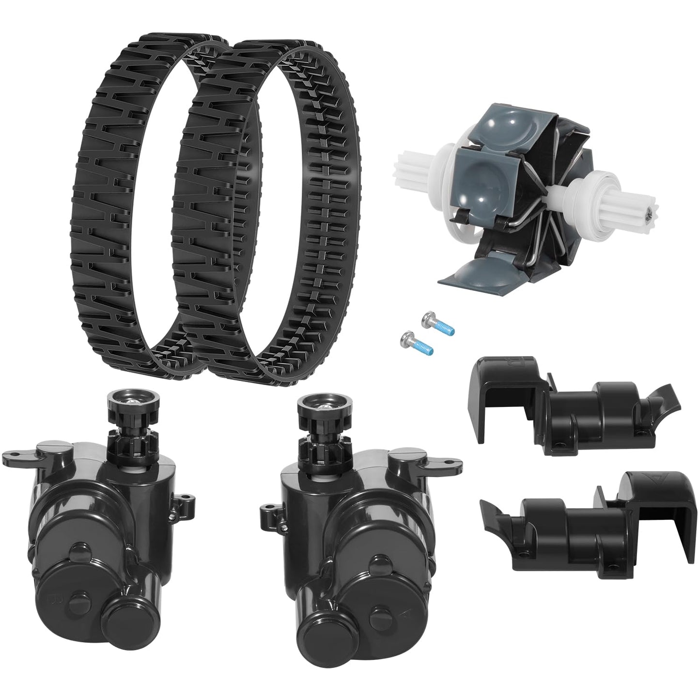 R0997900 Tune Up Kit Replacement Parts for Polaris Atlas, Atlas XT, MAXX Suction Pool Cleaner, Complete Pool Cleaner Parts Set with Drive Shaft, Engine Assembly, Tracks V2, Gear Housing Covers