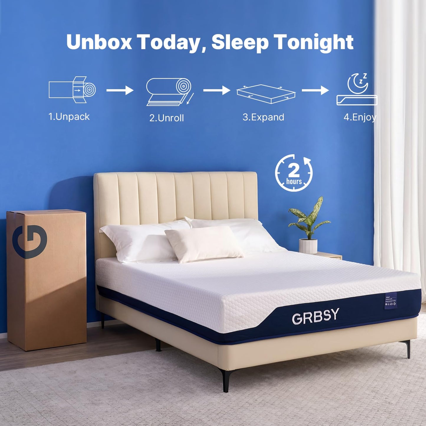 12 Inch RV Mattress Short Queen, Cooling Gel Memory Foam Mattress, Pressure Relief, Firm Feel, Washable IceSik Cover, Mattress in a Box, Motion Isolation, Fiberglass Free, Certified Safe Foams, 60x75