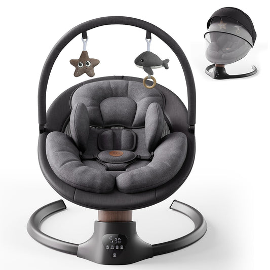 Baby Swings for Infants, FasonBaby Electric Baby Swing with Bluetooth Music