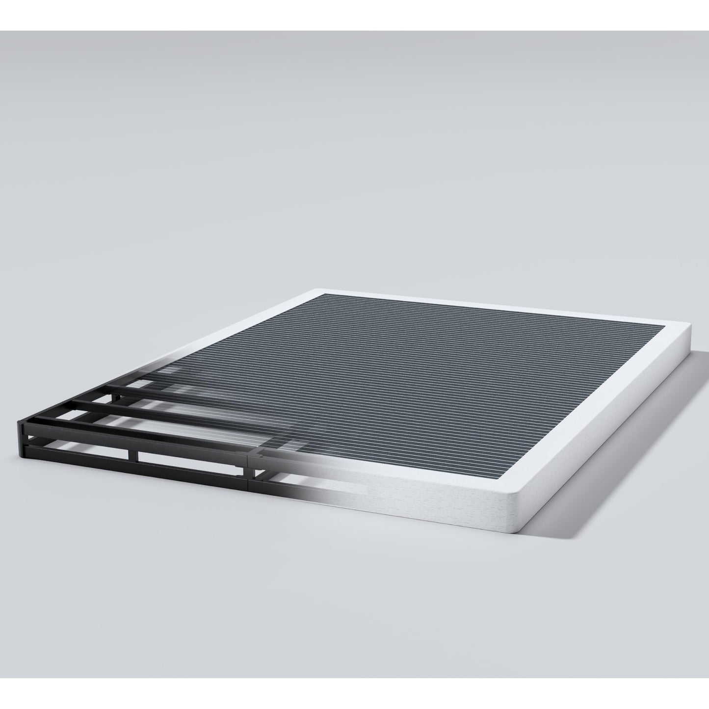 Snaye Low Profile King Box Spring 3 Inch, 3000lbs Heavy Duty Box Spring King Size Bed Base Metal Mattress Foundation, Easy Assembly, Noise Free