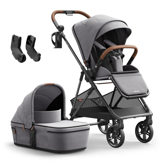 Mamazing Full-Size Baby Stroller with Bassinet from Newborn to Toddler