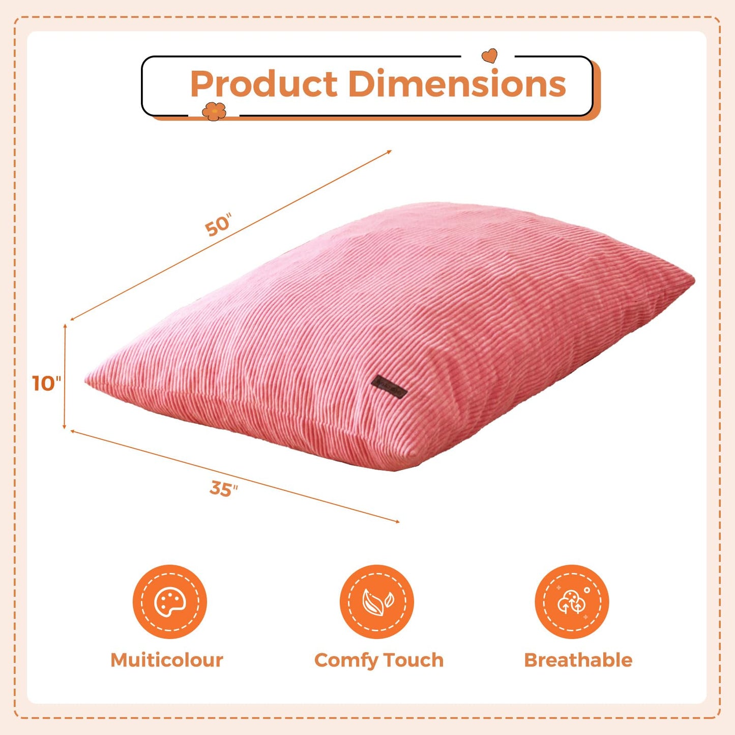 MAXYOYO 3 in 1 Kids Bean Bag Chair Couch, Convertible Chair Folds from Bean Bag to Lounger, Child Floor Sofa for Gaming, Reading, Floor Mattress with High-Density Foam Filling