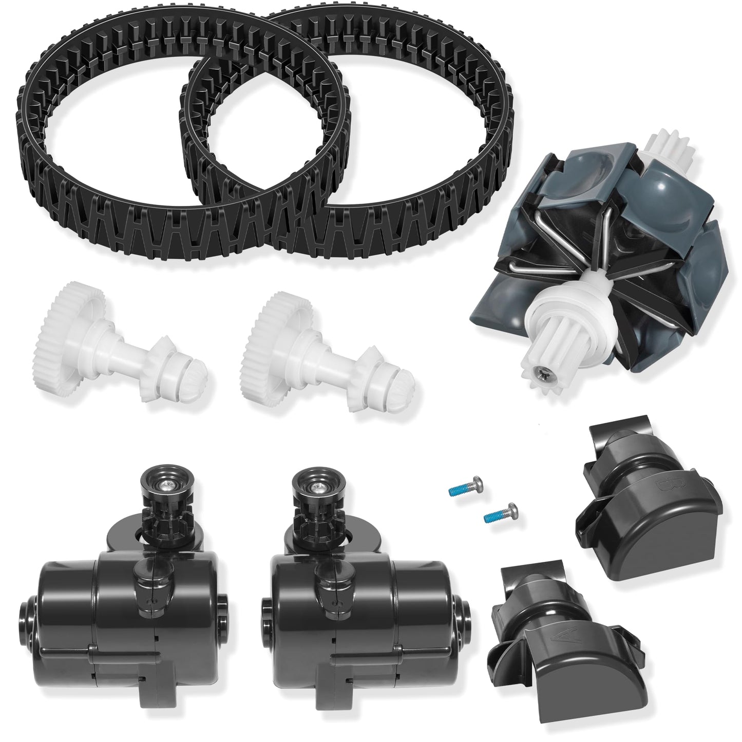 R0997900 Tune Up Kit Replacement Parts for Polaris Atlas, Atlas XT, MAXX Suction Pool Cleaner, Complete Pool Cleaner Parts Set with Drive Shaft, Engine Assembly, Tracks V2, Gear Housing Covers