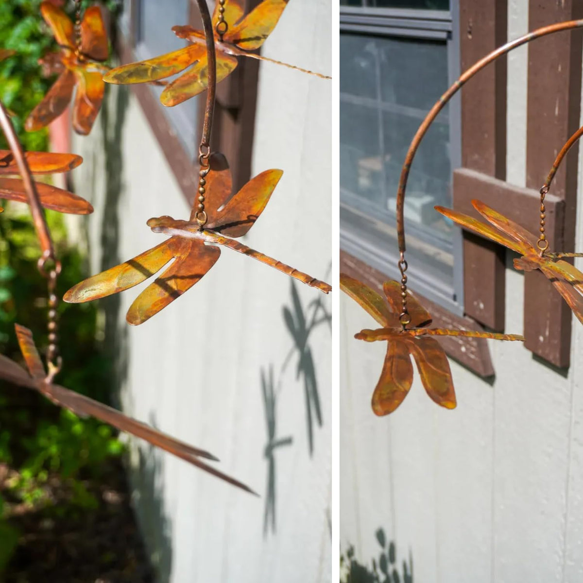 Ancient Graffiti Hanging Dragonfly Mobile, Multi, 28" H