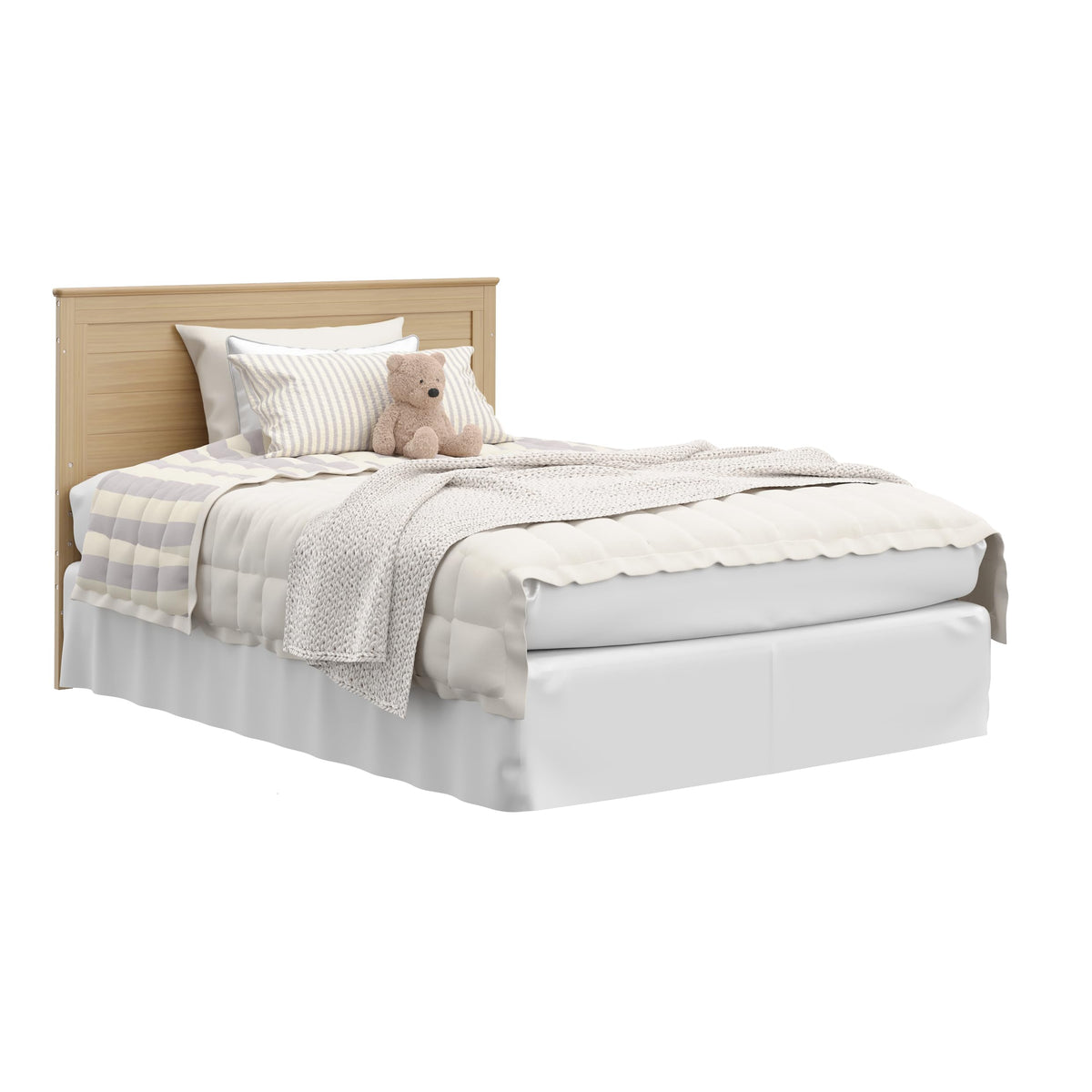 Graco Tristan 5-in-1 Convertible Crib with Drawer (Driftwood) – GREENGUARD Gold Certified, Fits Standard Crib Mattress, Premium Handle, Converts to Toddler Bed, Daybed, and Full-Size Bed