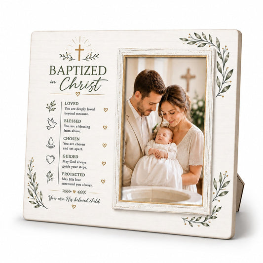Baptism Picture Frame Baptism Gifts For Boys And Girls Christian Gifts