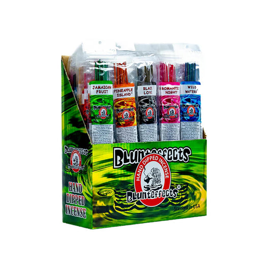 Blunteffects Hand-Dipped Incense Sticks 144-Pack, 12 Scents