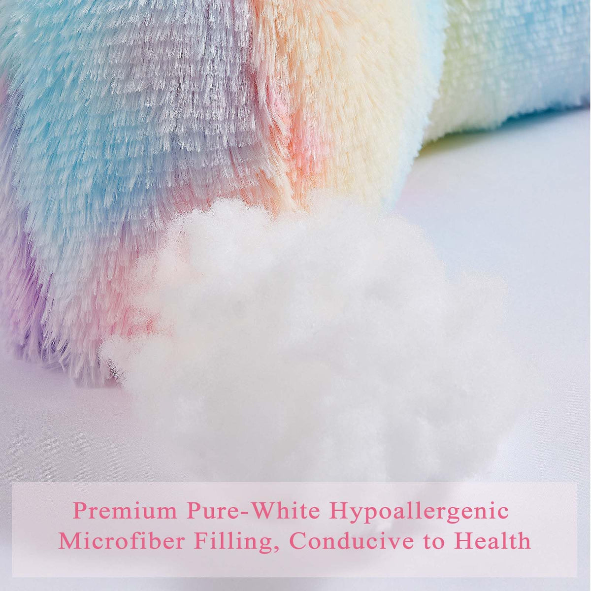 Bedriping Reading Pillow for Bed - Faux Fur