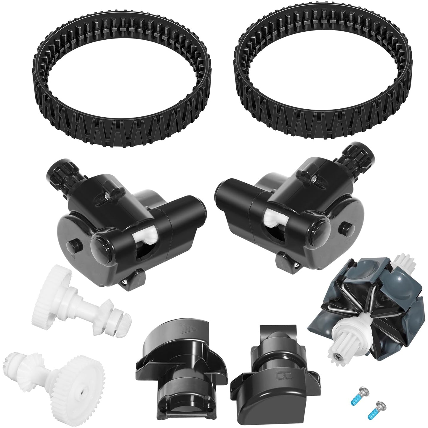 R0997900 Tune Up Kit Replacement Parts for Polaris Atlas, Atlas XT, MAXX Suction Pool Cleaner, Complete Pool Cleaner Parts Set with Drive Shaft, Engine Assembly, Tracks V2, Gear Housing Covers