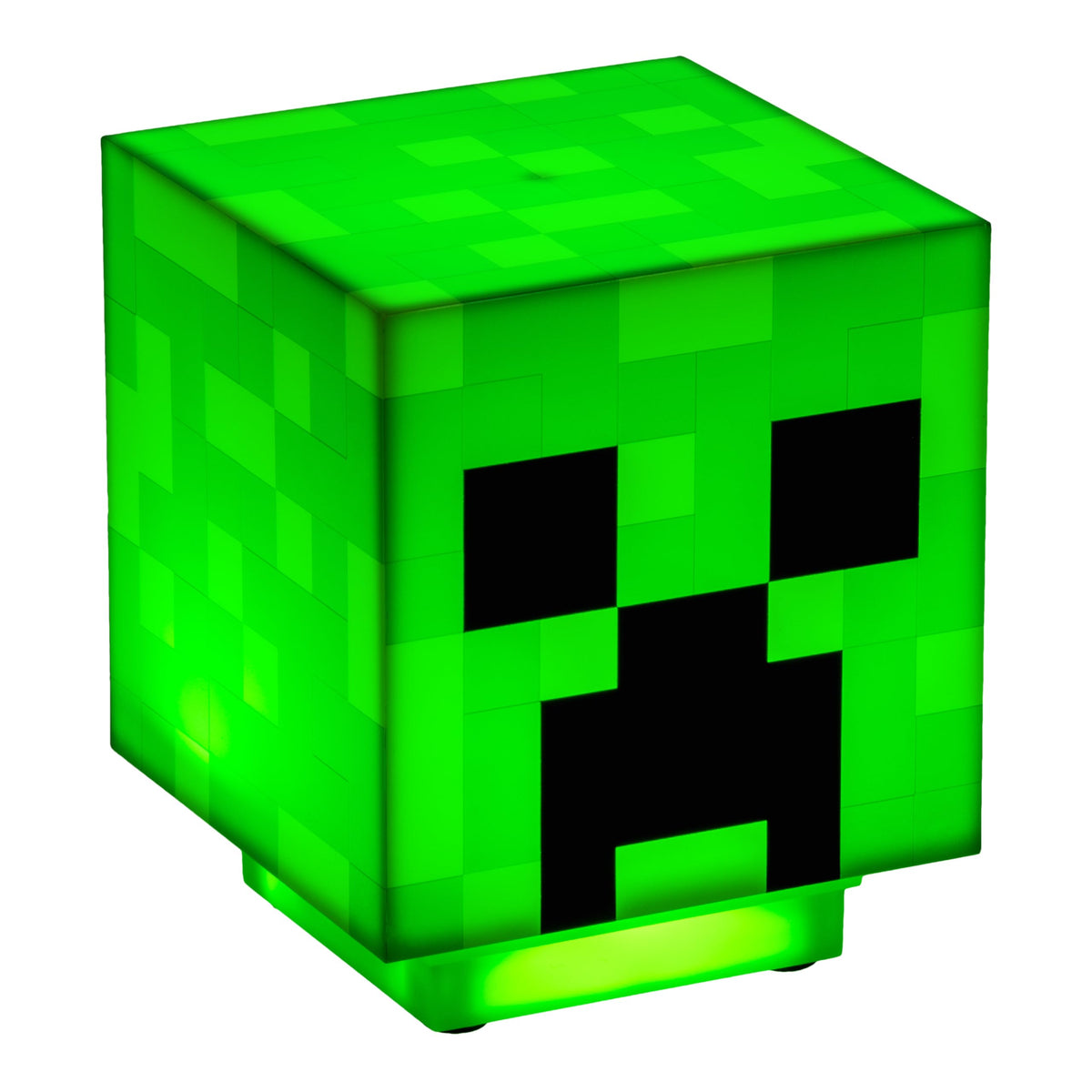 Paladone Minecraft Creeper Desk Light with Official Creeper Sounds, Handheld Night Light for Kids Room or Gamer Décor - Licensed Minecraft Gifts
