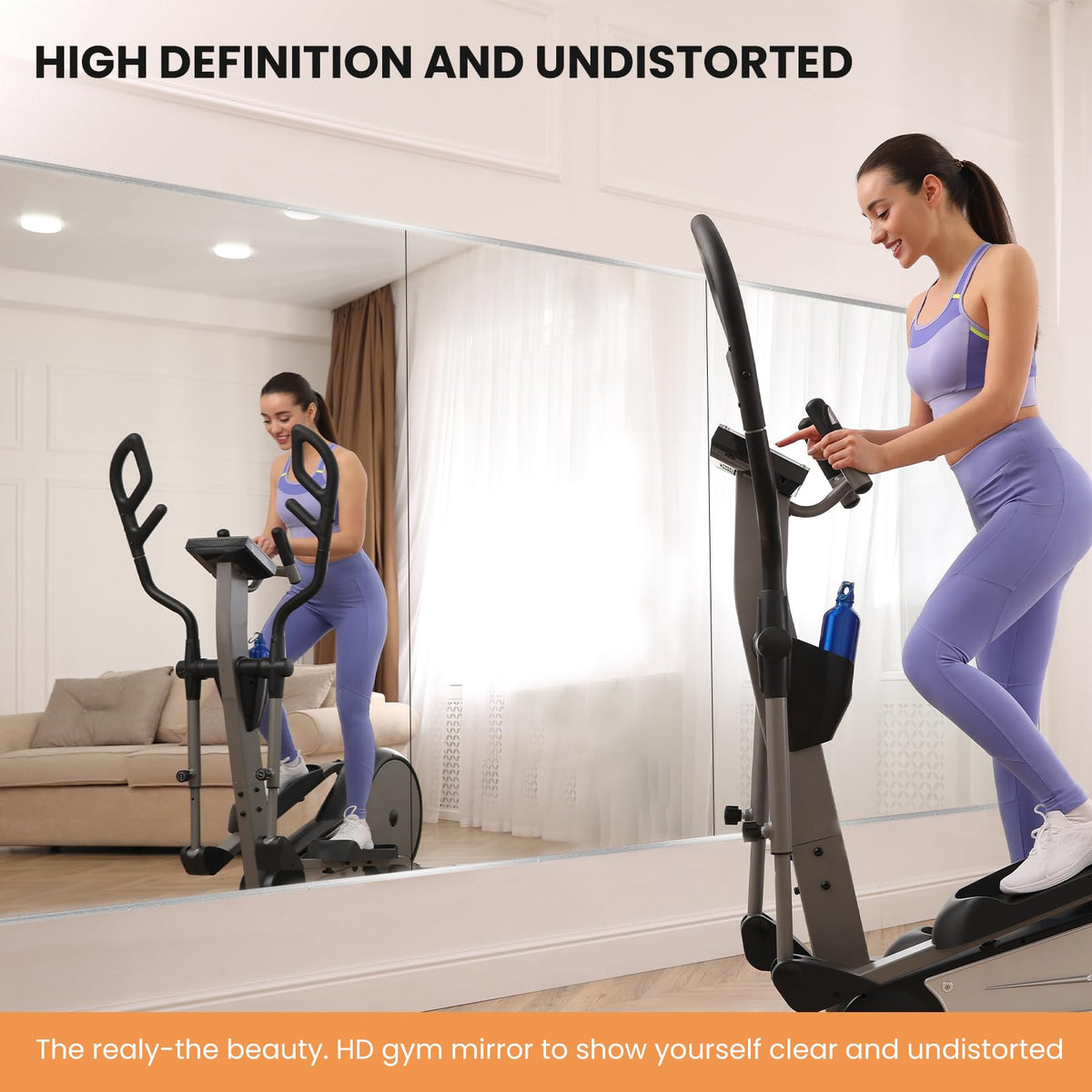 pertetey 48 x 24 in Home Gym Mirrors, Frameless, 2-Pack