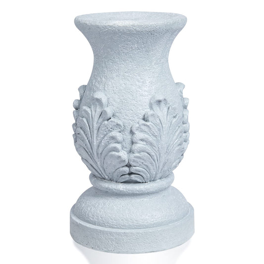 VCUTEKA Gazing Ball Stand, Roman Column Gazing Globe Stand for 8-10 Inch Garden Gazing Globe, Indoor/Outdoor Display Stand Décor Accessories, 12" H