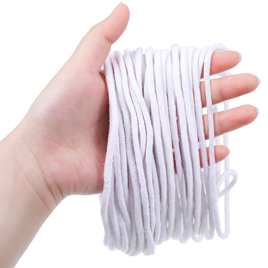 Nuanchu 29.5 Feet Oil Lamp Wicks, 0.1 Inch Cotton Round Replacement Wick