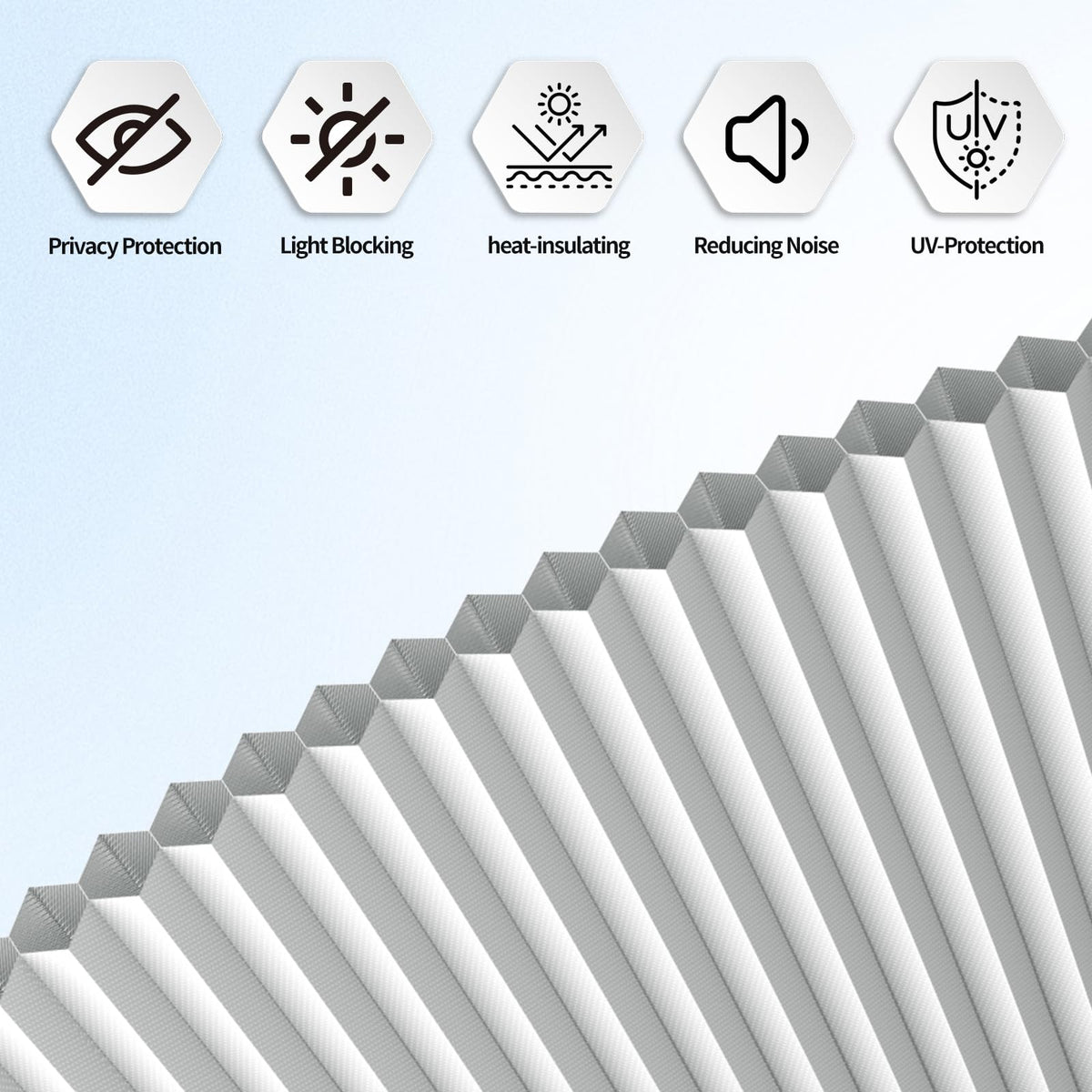 Myshade Arch Window Shades Half Circle Blackout Cellular Shades Cordless No Drill Blinds for Windows Half Moon Honeycomb Fabric No Tools Room Darkening Shades Easy Install (1PCS White 72" W X 36" H)