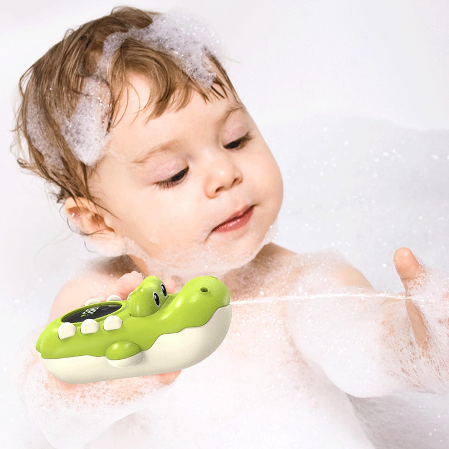 Automatic on Off Water Thermometers with Lovely Designs Water Temperature Measure for Safe & Enjoyable Bath Bath Thermograph