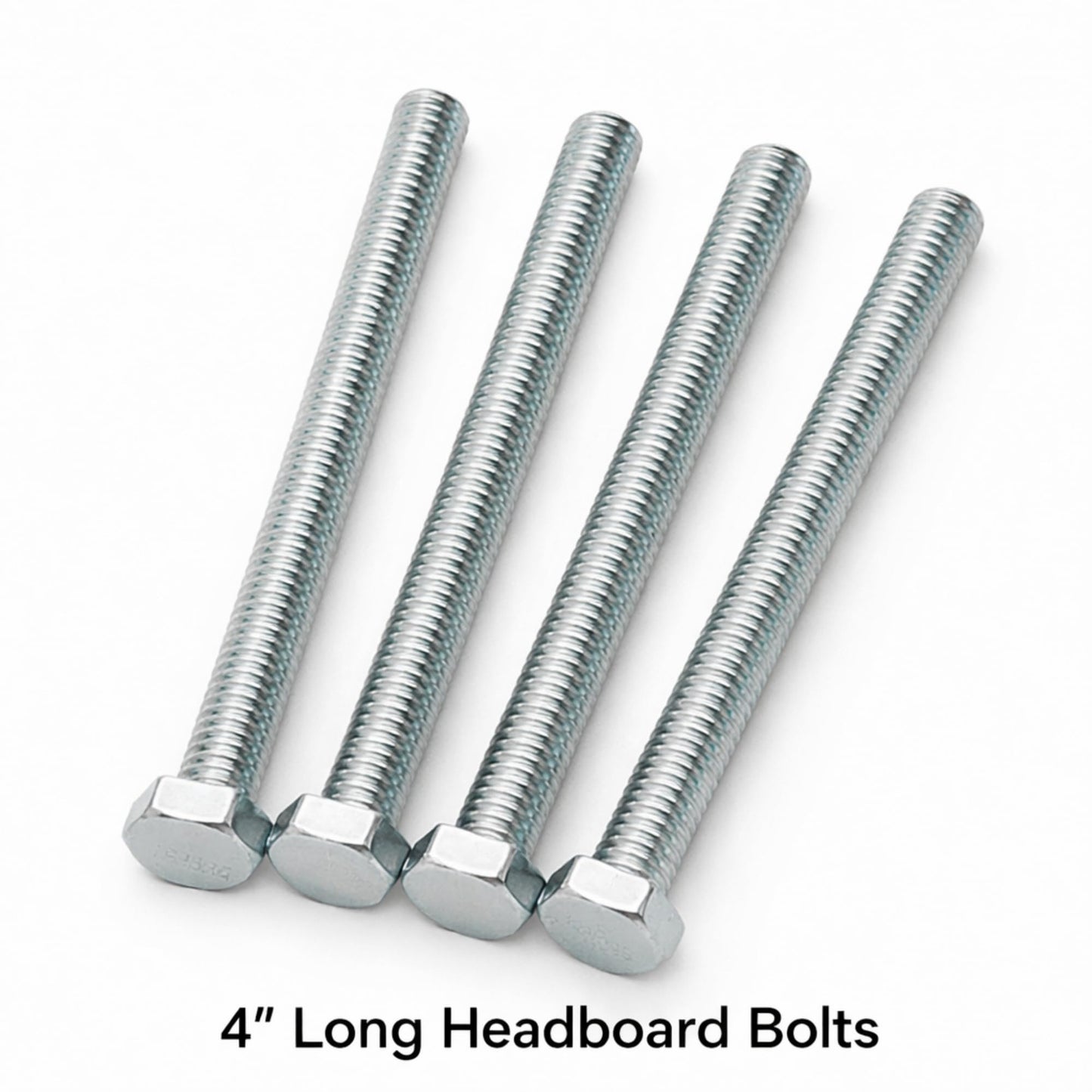 STL Beds Through-Hole Headboard & Footboard Bolt Kit Connector – 2.5” and 4” Bed Rail Hardware for Wood or Metal Beds