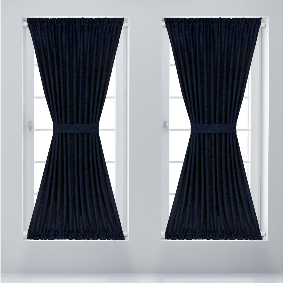 Amazing Drapery Hardware 7/16 Inch Brass Spring Tension Rods, 28-48"