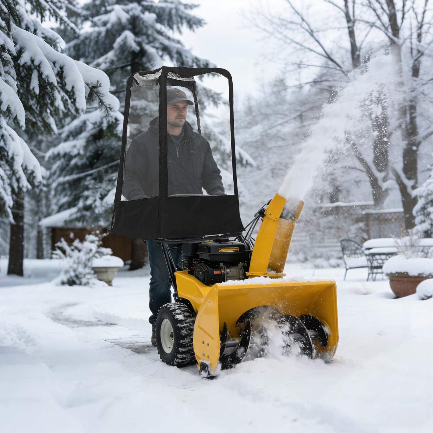 Powhorse Snow Blower Cab Enclosure Cabin Canopy Cover