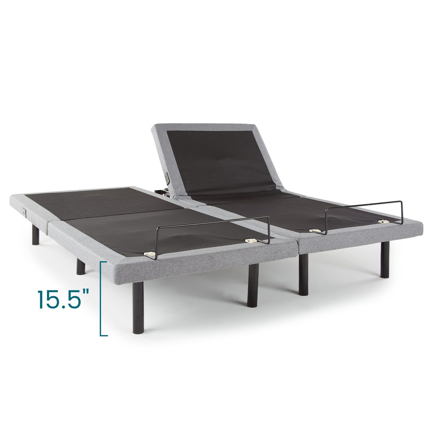 ERGO-Pedic, CoreLift + Massage Comfort Lounger, Adjustable Bed Base with Zero Gravity and Anti-Snore, Cal King