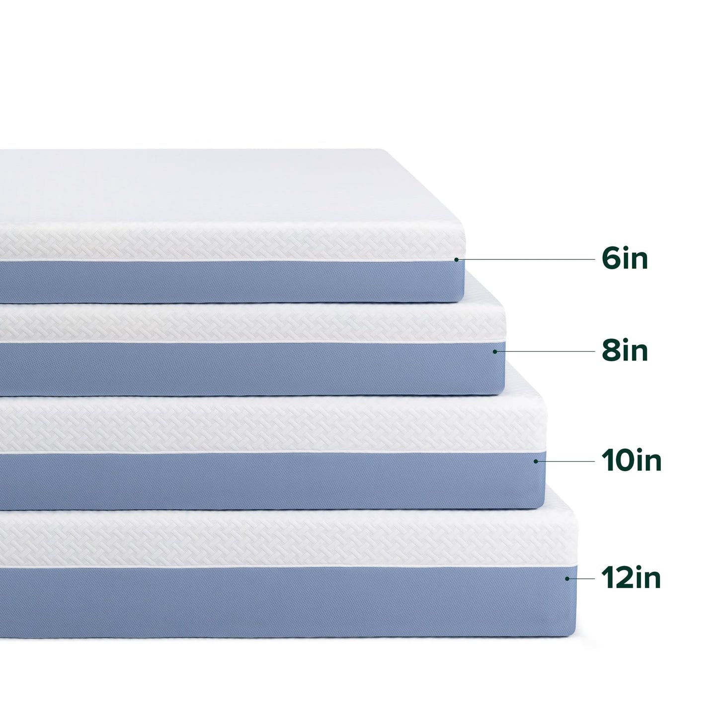 Zinus 10 Inch Queen Cooling Essential Memory Foam Mattress [NewVersion], Fiberglass Free, Medium Feel, Breathable Cooling Layers, Certified Safe Materials