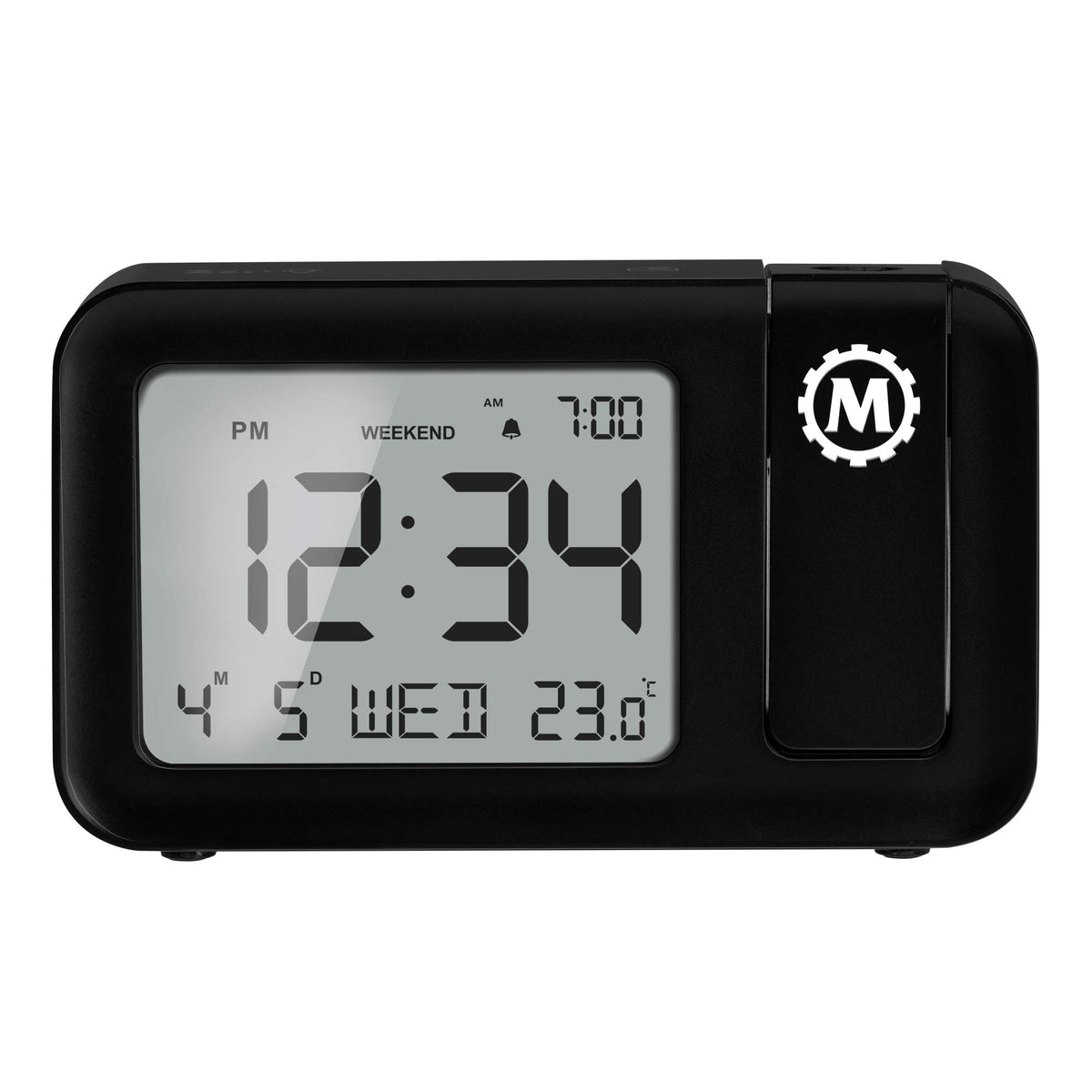 Backlit Large Display Projection Clock by Marathon Watch Company