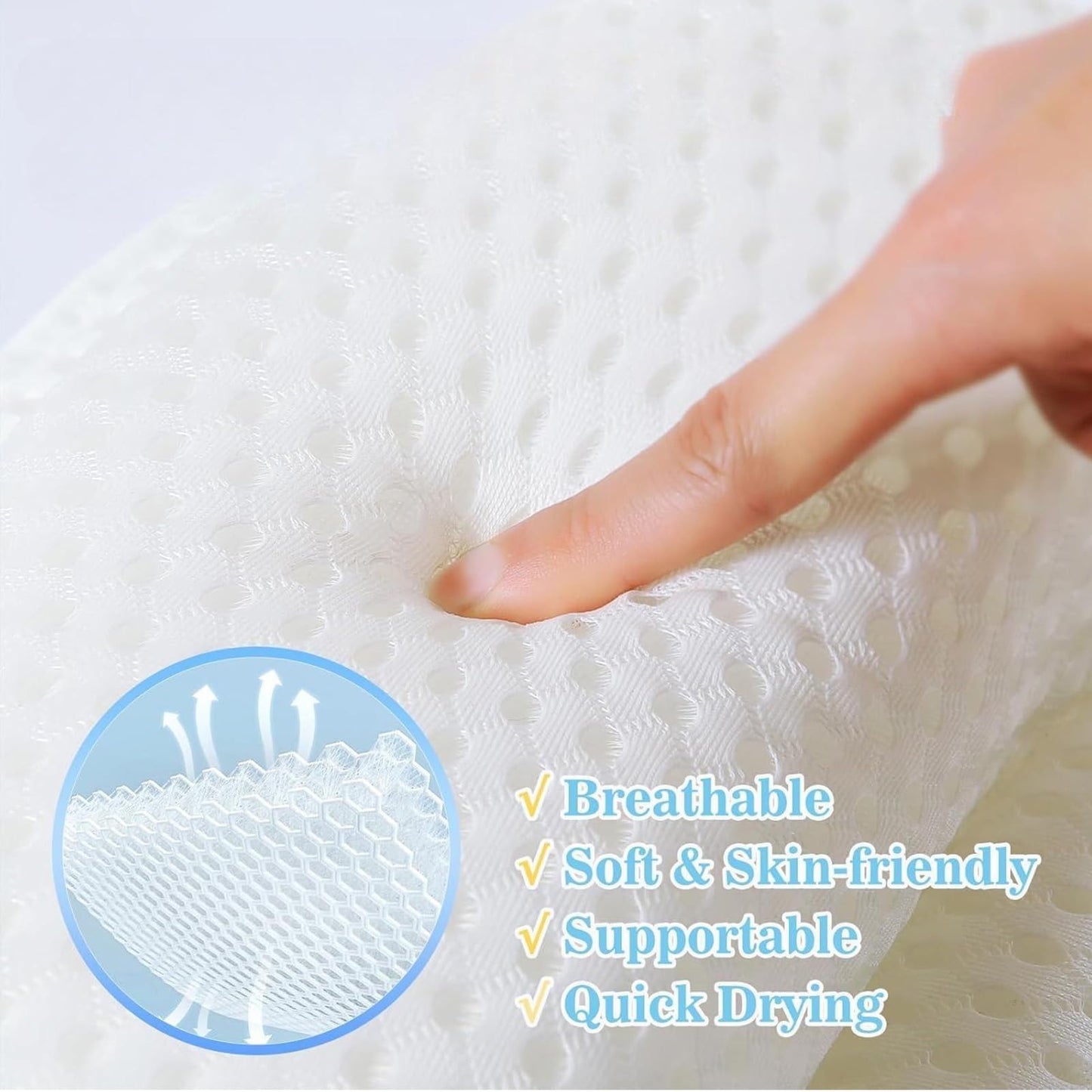 Newivi 2 Pack Sauna Seat Cushions, 2'' Waterproof High Resilience Seat Pad for Infrared Sauna, Shower Chair & Spa, Heat Mat Accessories (Gray)