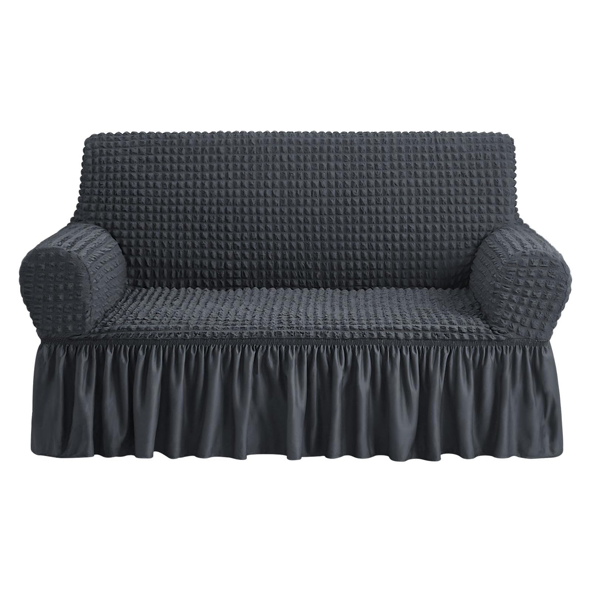 NICEEC Loveseat Covers Washable Love Seat Couch Covers Slipcover with Skirt