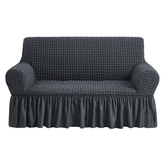 NICEEC Loveseat Covers Washable Love Seat Couch Covers Slipcover with Skirt