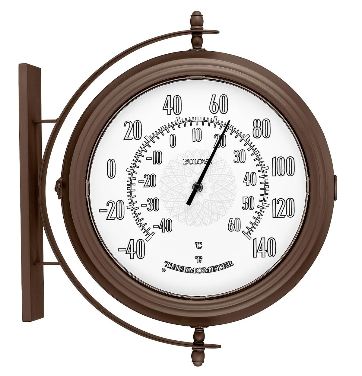 Town Crier Double Sided Outdoor Clock by Bulova