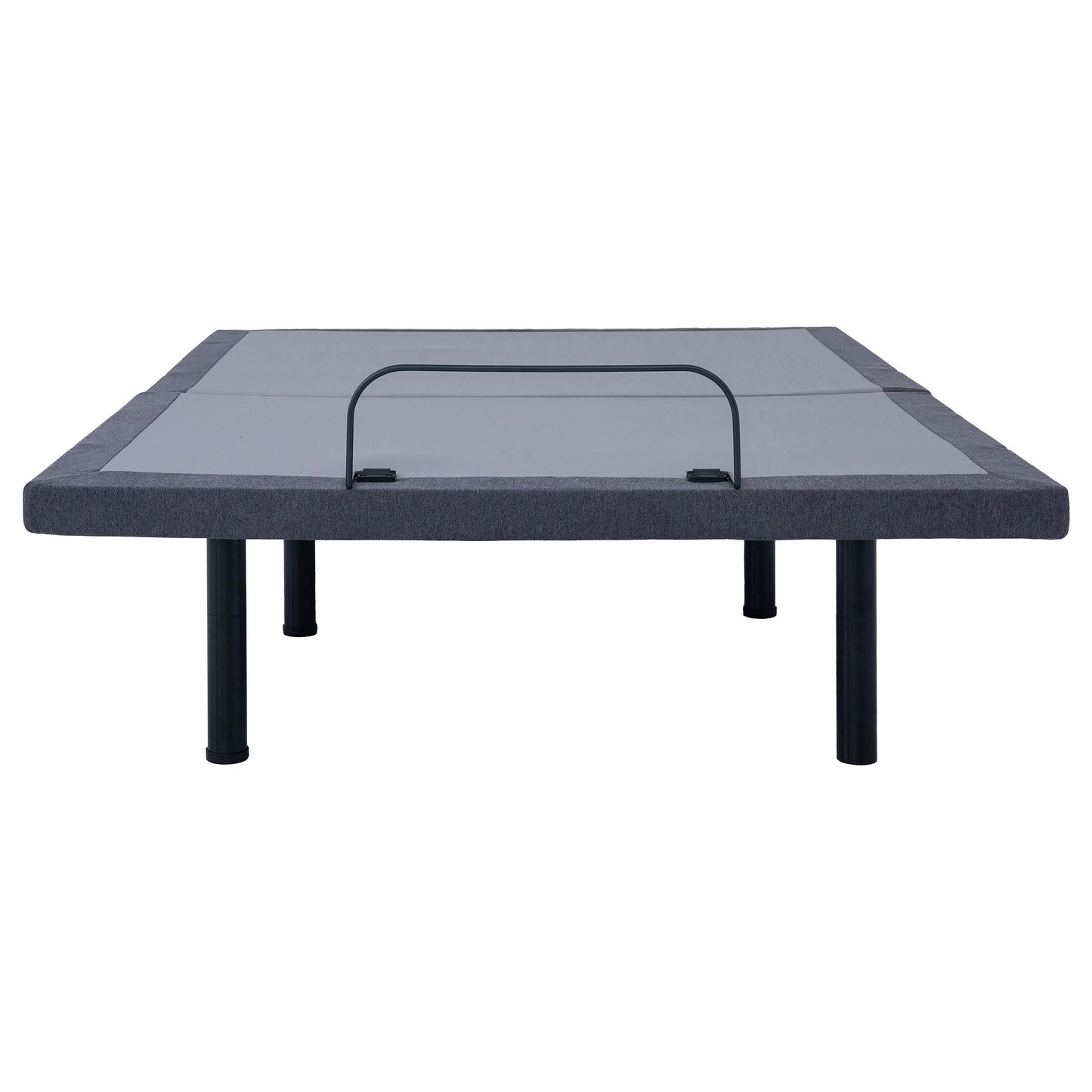 Coaster Home Furnishings Clara Contemporary California King Size Upholstered Adjustable Bed Base with Wireless Remote Height Adjustable Legs Easy Assembly Black 350131KW
