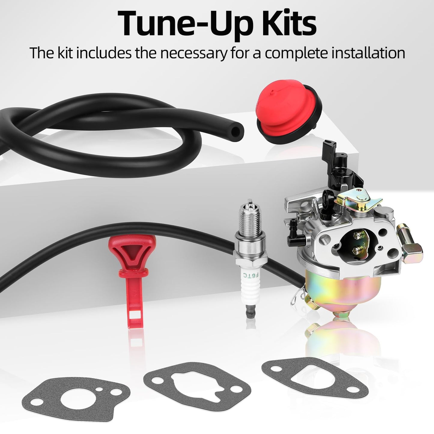 2620 Carburetor for Troy Bilt Storm 2620 2410 208cc Craftsman 208CC 179CC Snow Blower Thrower Parts, Carb with Tune-Up Kit Replaces HUAYI 170S 951-12705 951-14027a