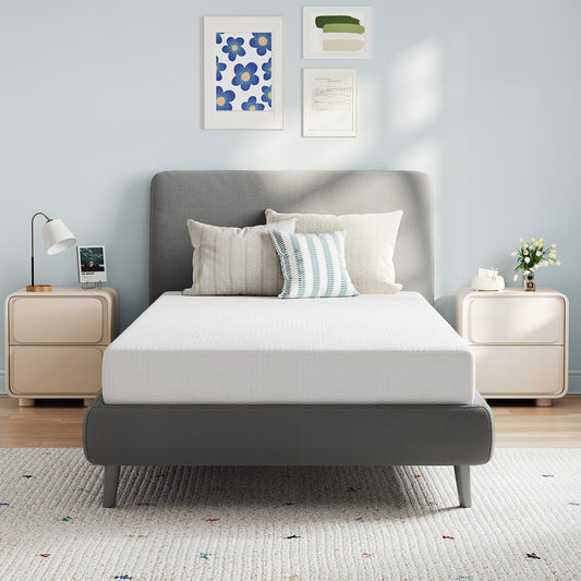 Avenco Twin XL Mattress, 8 Inch Twin XL Size Mattress in a Box, Gel Memory Foam Mattresses for Cooling Night Sleep & Pressure Relief, Colchones TXL for Kids Fiberglass Free CertiPUR-US Certified