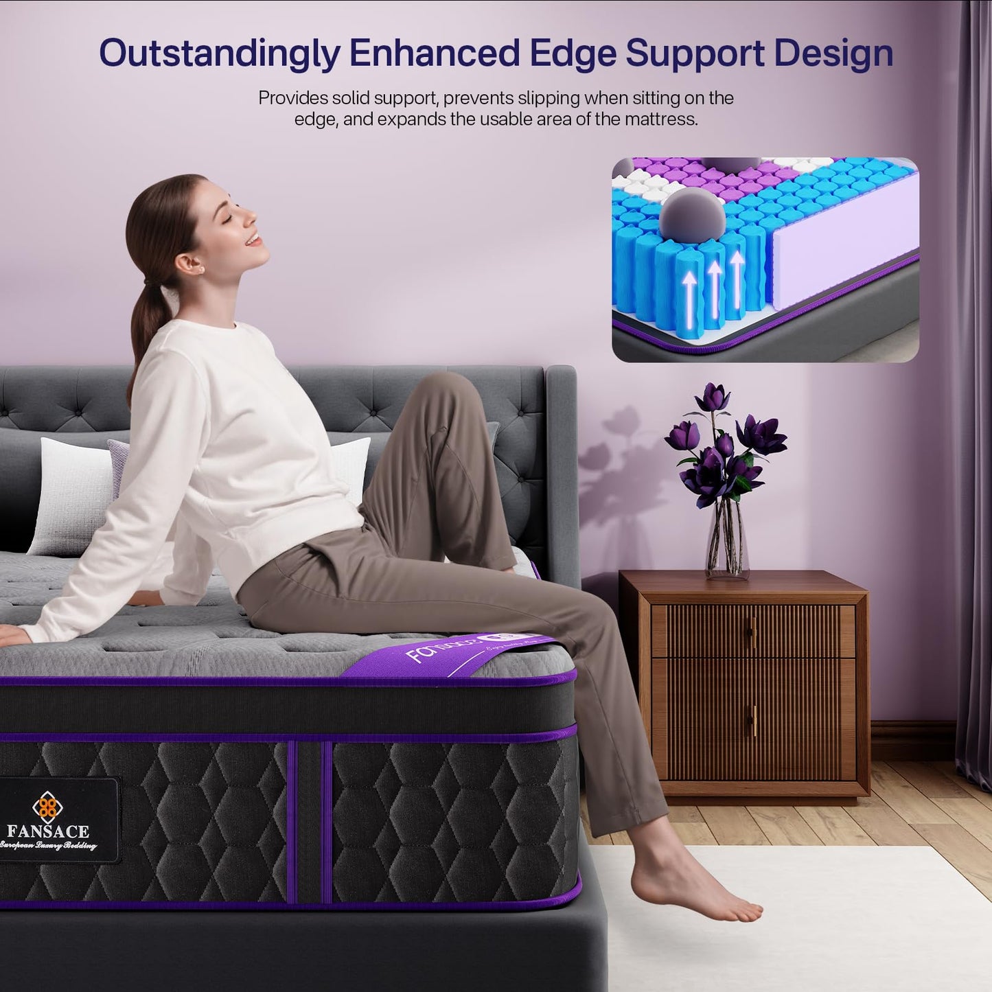 King Size Mattress, 14 Inch Deluxe Hybrid King Mattress in a Box, Cooling-Gel Memory Foam & Pocket Springs, Medium Firm, Pressure Relief, Extra Edge Support, 365-Night Trial (2026 Upgraded Support)