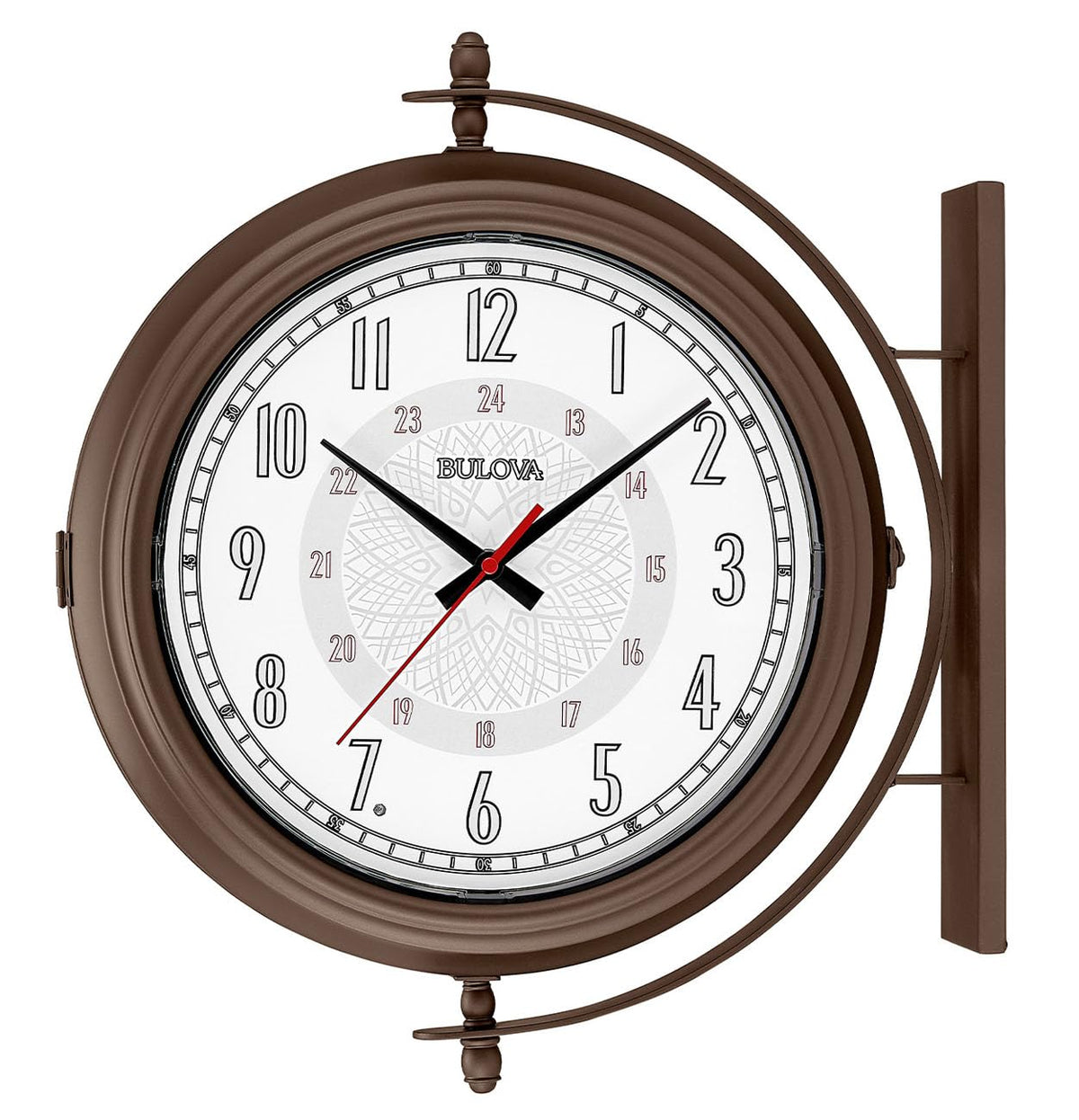 Town Crier Double Sided Outdoor Clock by Bulova