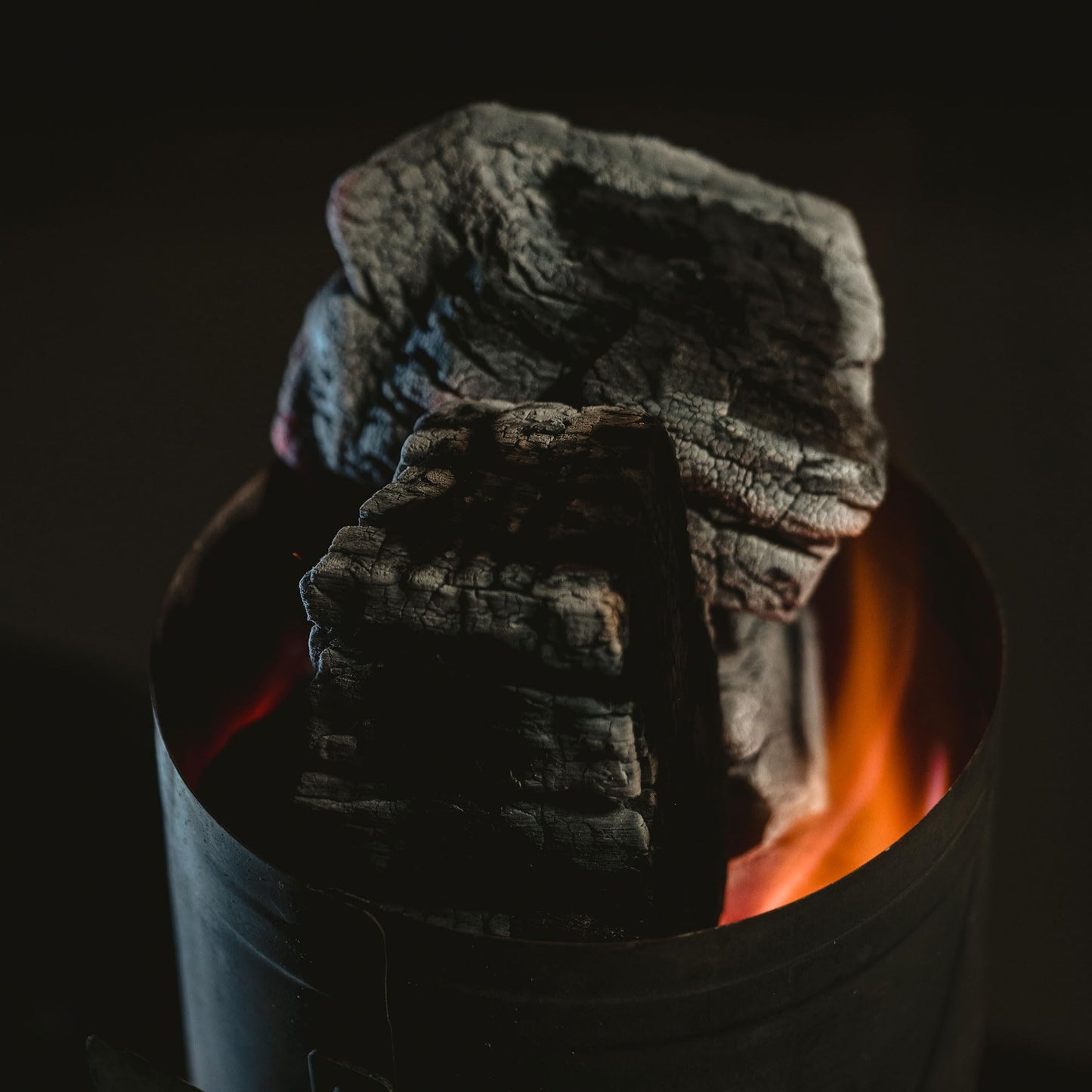 Jealous Devil Chunx XL Lump Charcoal, 100% All Natural BBQ Hardwood, 35 Pound Bag - Low Ash Smoking and Grilling, High Heat and Long Burn for Barbecue Grill, Smoker, and Kamado