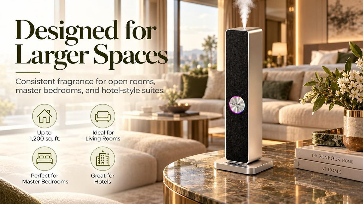LANTIXIN Waterless Aromatherapy for Diffuser Large Room Home Hotel Spa
