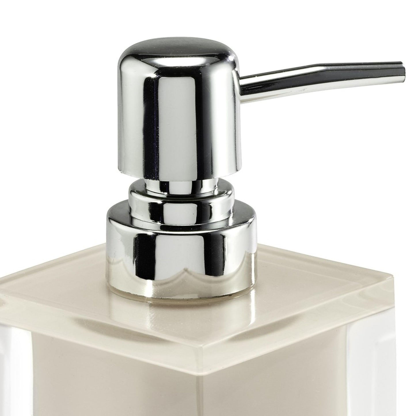 Izod – Lotion Pump, Hand-Painted Resin with Silver-Tone Pump, Soap or Lotion Dispenser for Bathroom, Kitchen or Vanity (Marina)