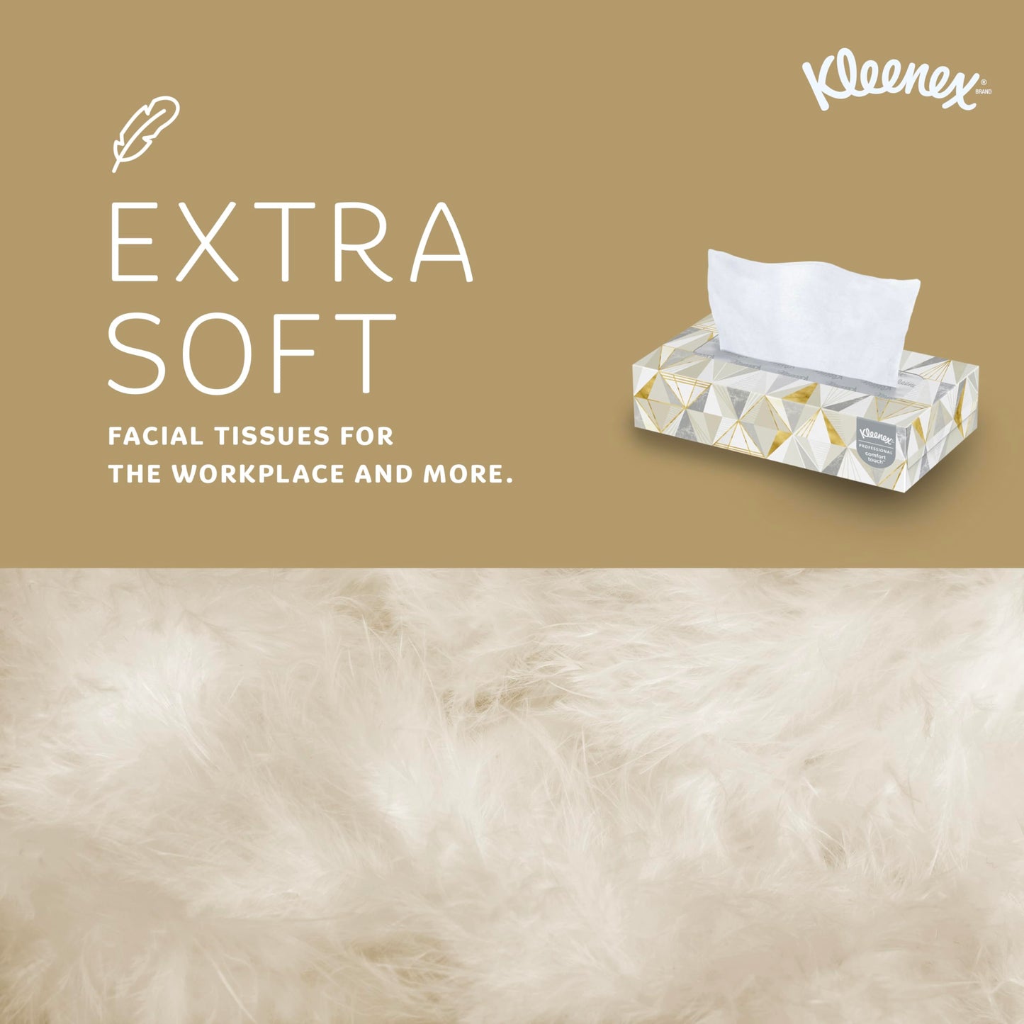 Kleenex Professional Facial Tissue, Bulk, 12 Boxes x 125 Tissues (03076)