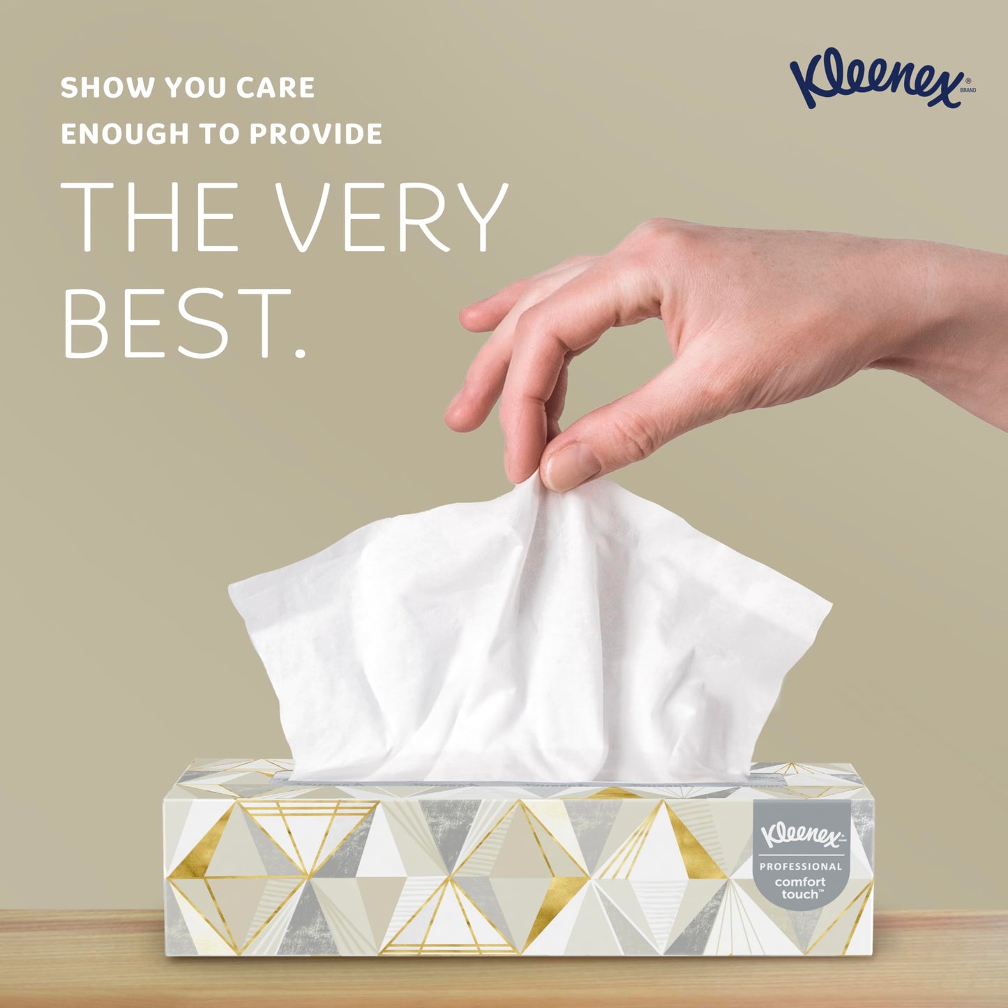 Kleenex Professional Facial Tissue, Bulk, 12 Boxes x 125 Tissues (03076)