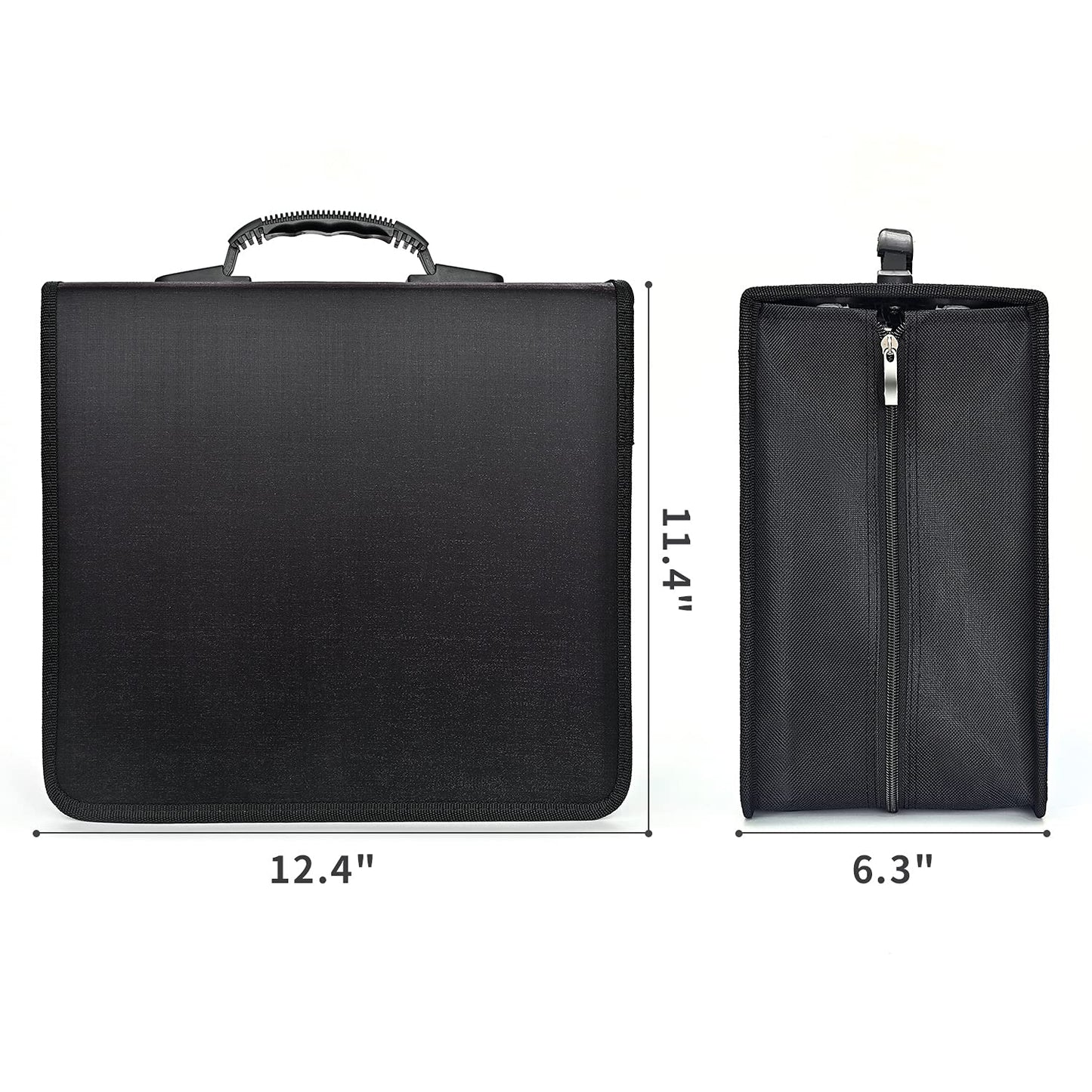 alavisxf xx CD Case, 432 Capacity Nylon Heavy Duty Organizer Wallet for Car