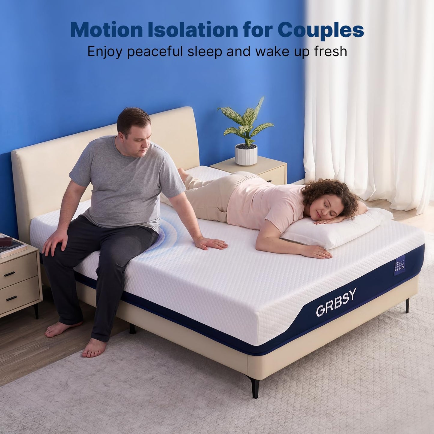 12 Inch RV Mattress Short Queen, Cooling Gel Memory Foam Mattress, Pressure Relief, Firm Feel, Washable IceSik Cover, Mattress in a Box, Motion Isolation, Fiberglass Free, Certified Safe Foams, 60x75
