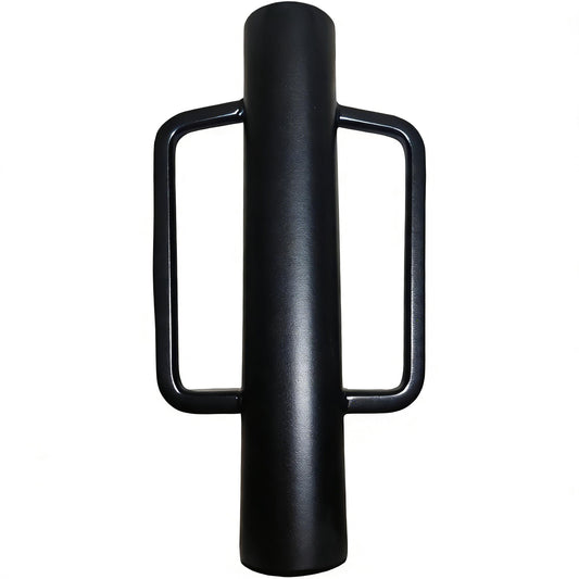 MTB Garden 1Pack 16 Inch Black Fence Post Driver with Handle 18 LB Steel T Post Pounder Portable Hand Post Rammer for Wooden Posts U Channels Fence Posts,16 Inch Post Pounder Good for Small Projects