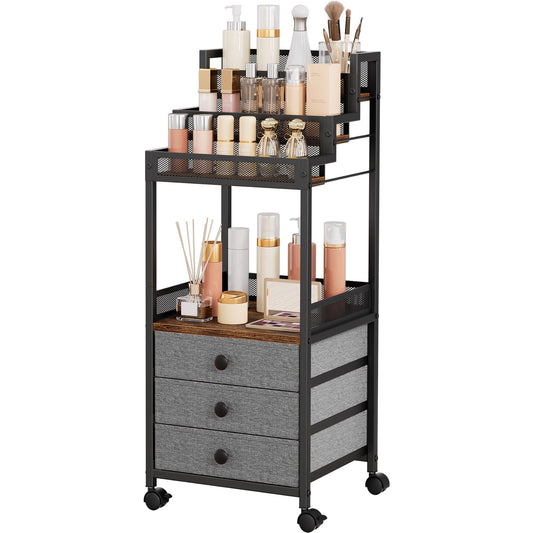 FURFUN Display Riser Stand Perfume Cologne Organizer for Men and Women 13in