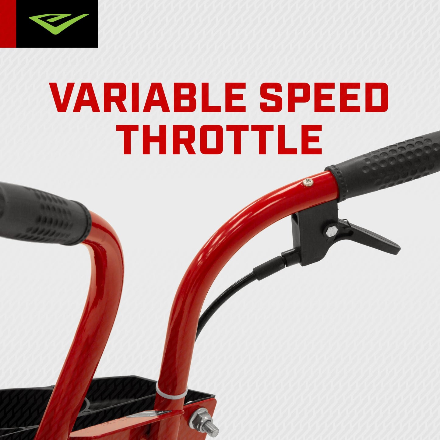 EARTHQUAKE 41273 79cc 4-Cycle Walk-Behind Edger, Red/Black