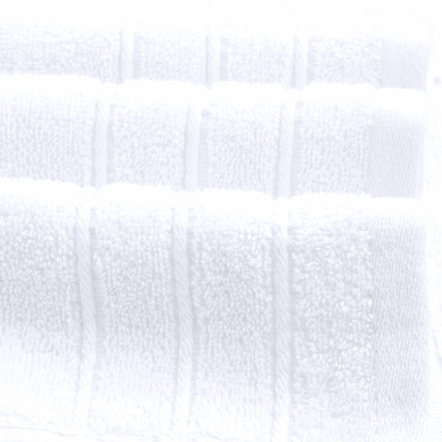 Tens Towels Pack of 4 Extra Large Bath Towels 30 x 60 Inches, 100% Cotton, Larger & Lighter Weight, Quicker to Dry, Super Soft and Absorbent, Perfect for Bathroom, White