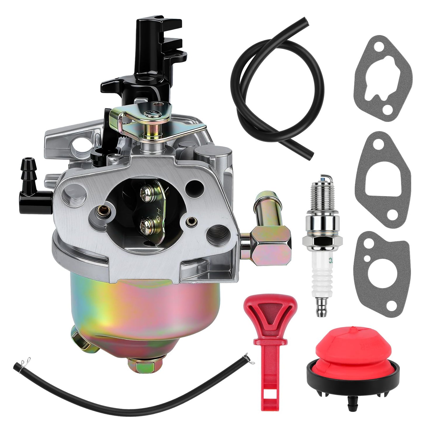 2620 Carburetor for Troy Bilt Storm 2620 2410 208cc Craftsman 208CC 179CC Snow Blower Thrower Parts, Carb with Tune-Up Kit Replaces HUAYI 170S 951-12705 951-14027a